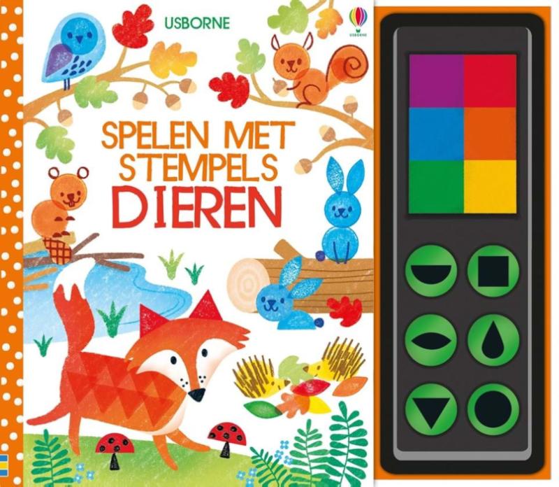 Spelen met stempels Dieren
