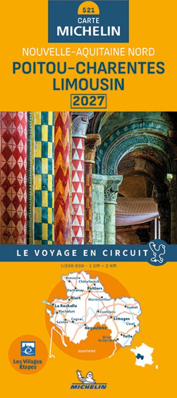 Michelin 521 Poitou Charentes 2027