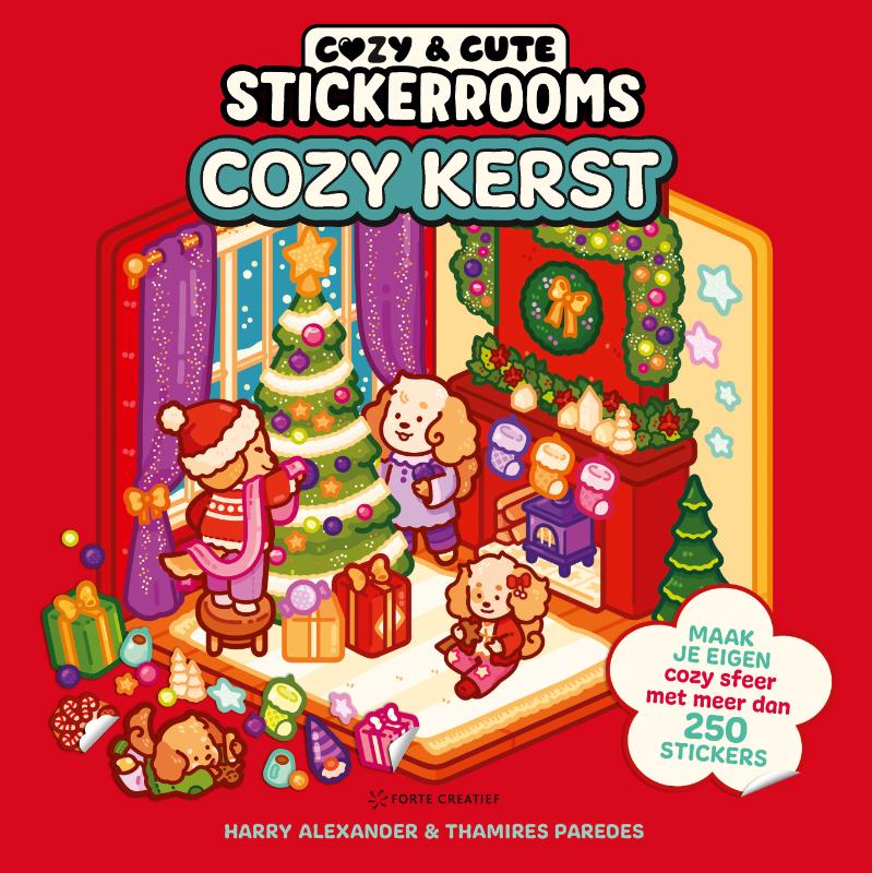 Cozy & cute stickerrooms - Cozy Kerst