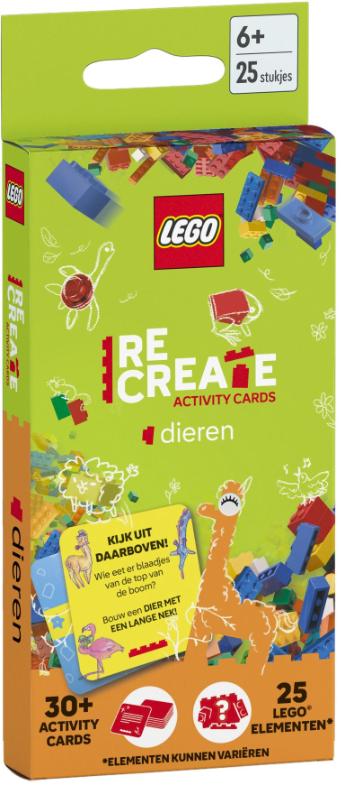 Lego ReCreate Activity Cards: Dieren