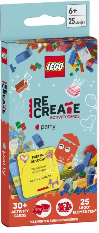Lego ReCreate Activity Cards: Party