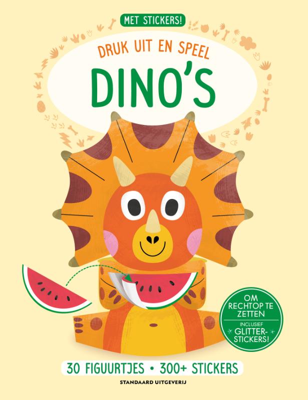 Druk uit en speel: Dino's