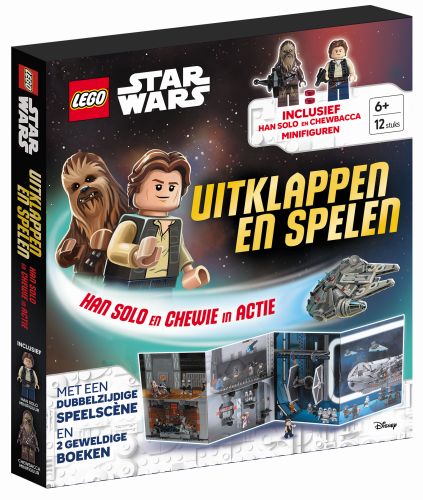 Lego Star Wars Uitklappen en spelen: Han Solo en Chewie in actie
