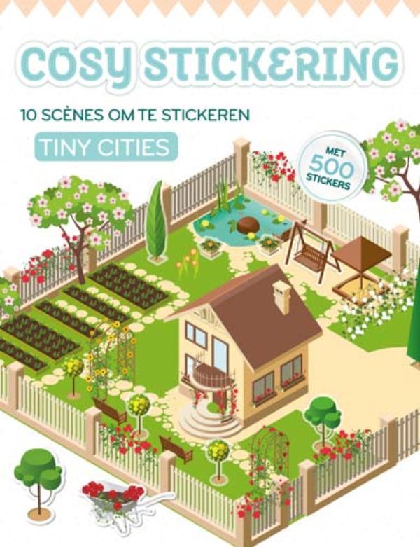 Cosy stickering: Tiny cities