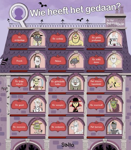 Wie heeft het gedaan? In het spookhuis