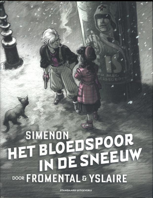 Het bloedspoor in de sneeuw
