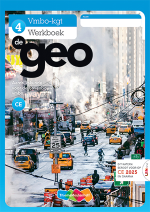 De Geo Werkboek 4 vmbo-kgt (CE)