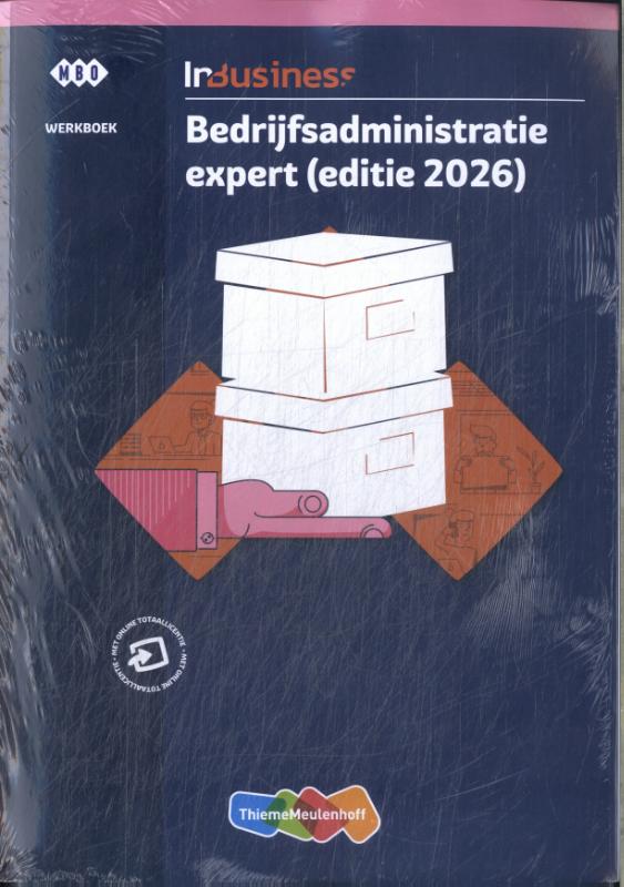 InBusiness Bedrijfsadministratie Expert theorieboek + werkboek