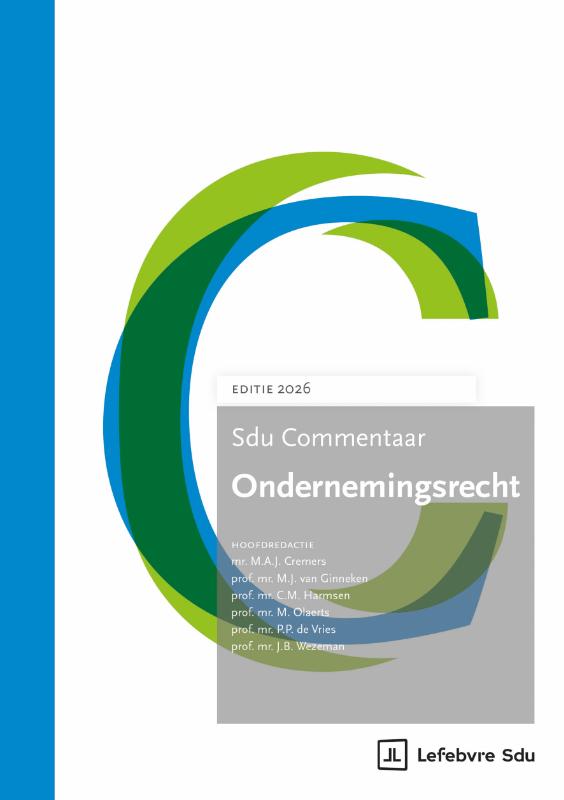 Sdu Commentaar Ondernemingsrecht