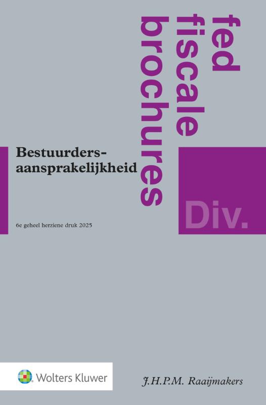 Bestuurdersaansprakelijkheid