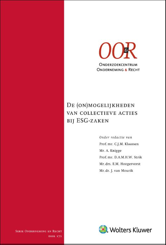 De (on)mogelijkheden van collectieve acties bij ESG-zaken