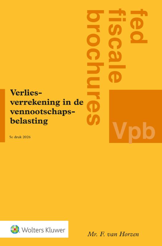 Verliesverrekening in de vennootschapsbelasting