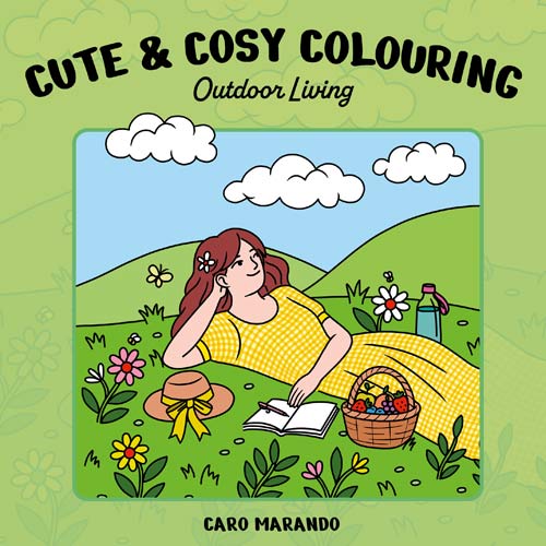 Cute & cosy colouring. Outdoor living