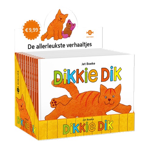 Toonbankdisplay Dikkie Dik (11 exemplaren)