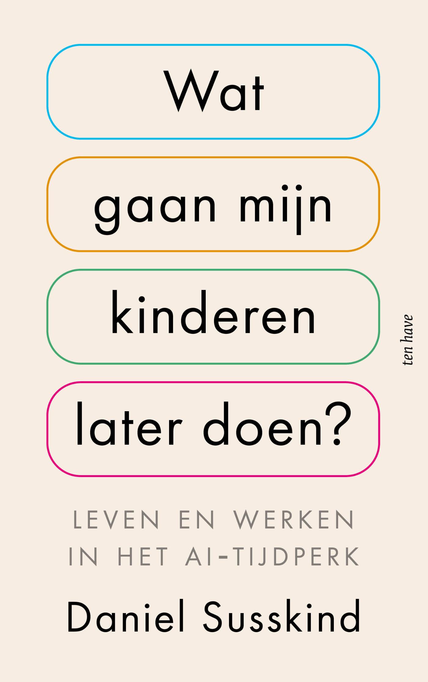 Wat gaan mijn kinderen later doen?