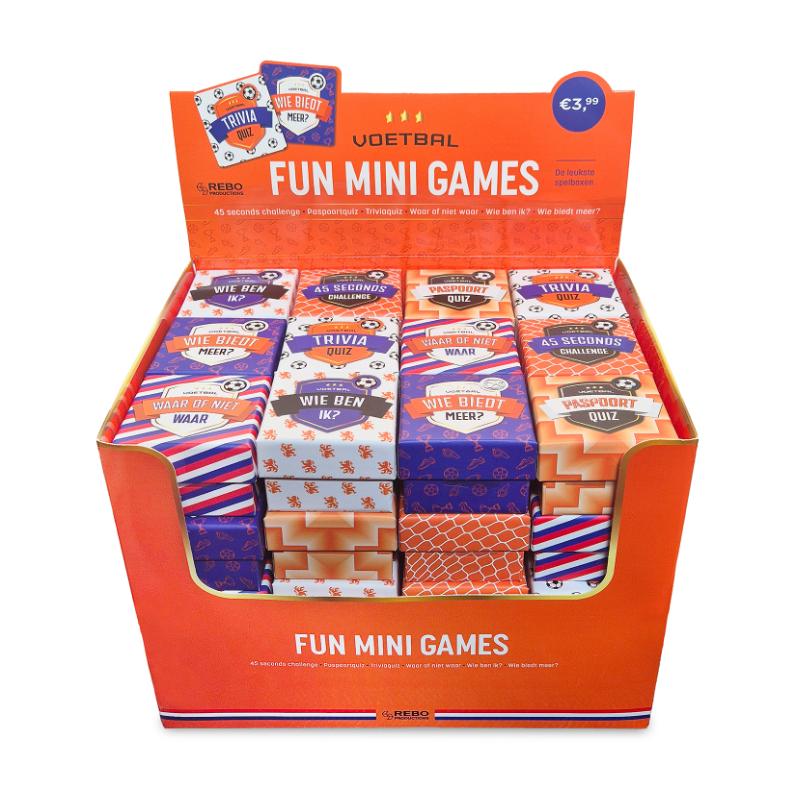 Voetbal - Fun mini games display