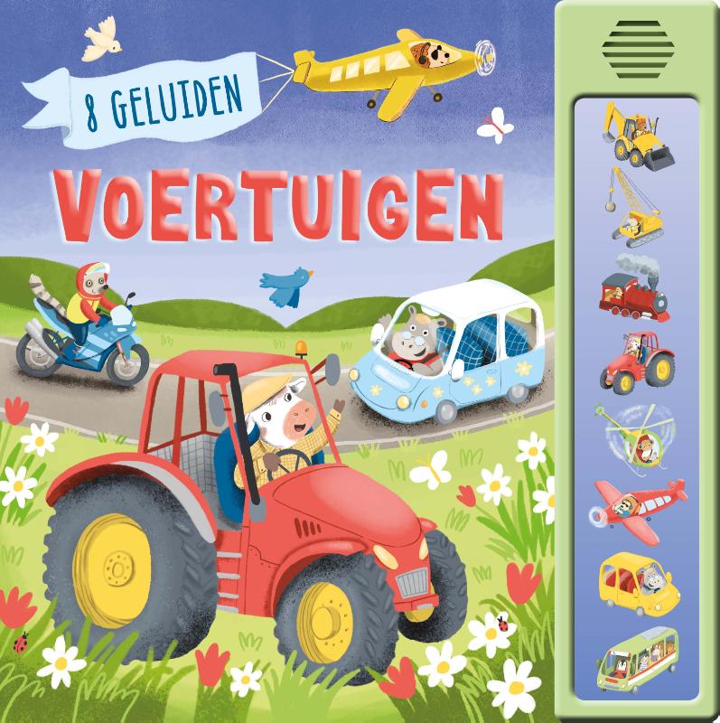 Voertuigen - 8-geluidenboek