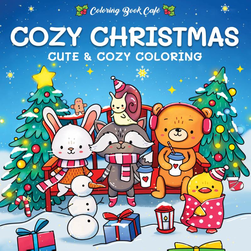 Cozy Christmas - Cute & cozy coloring