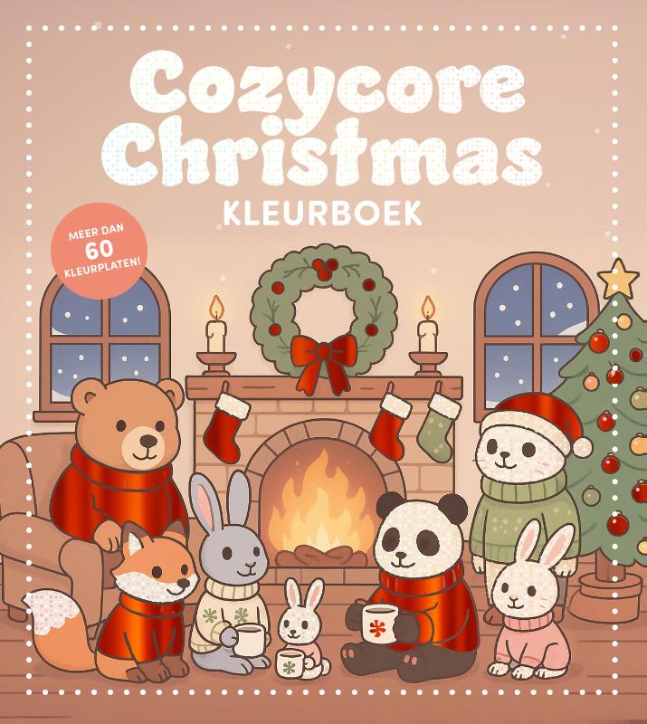Cozycore Christmas kleurboek