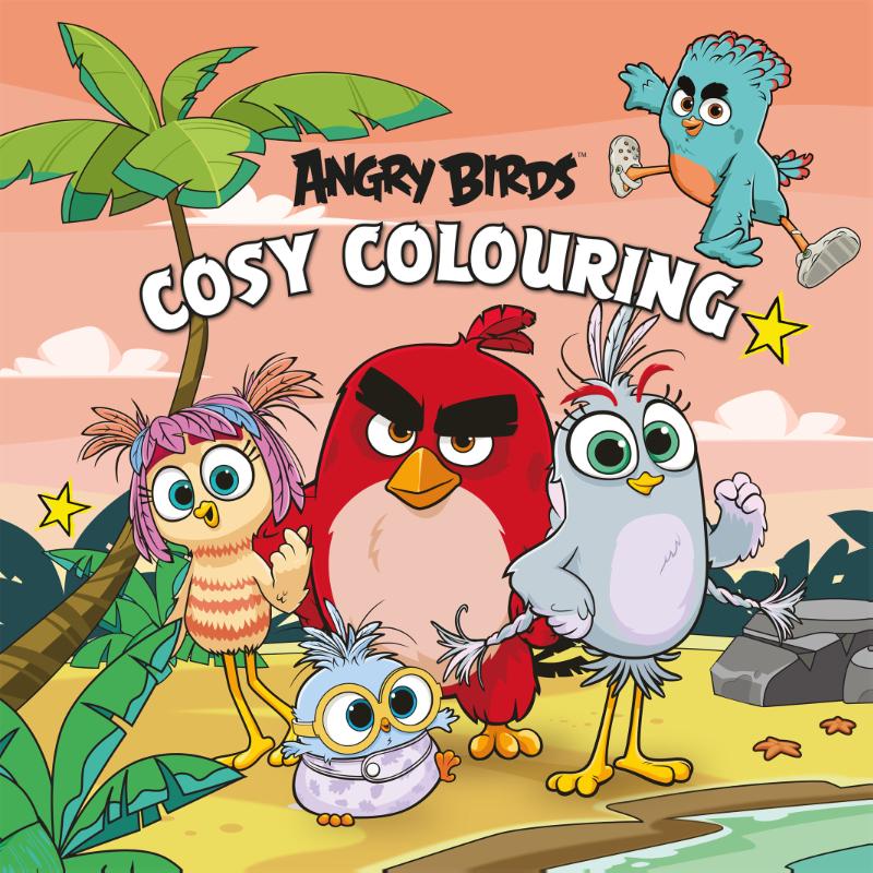 Angry Birds cosy colouring