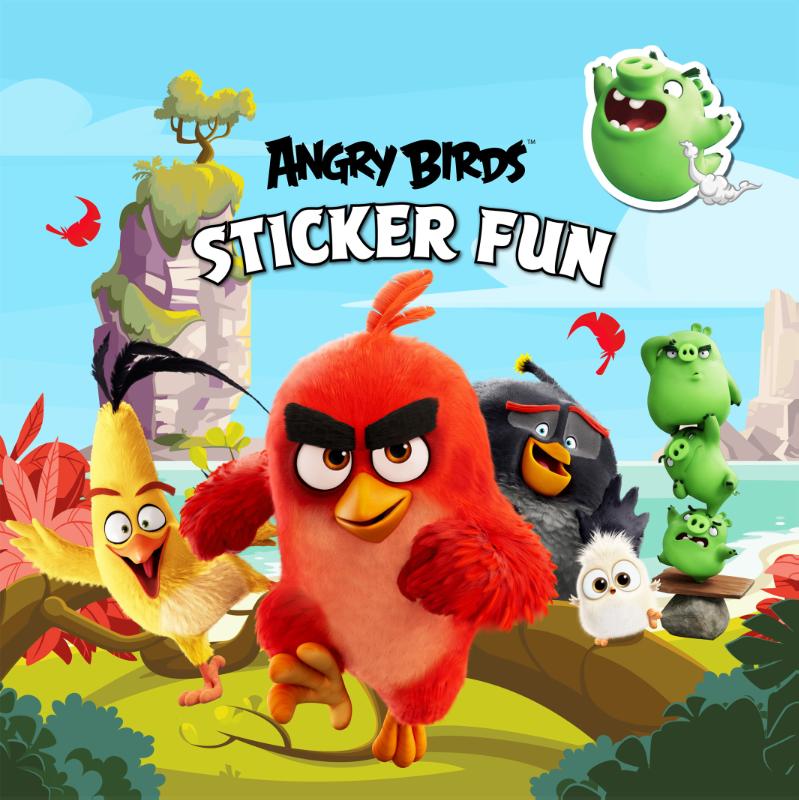 Angry Birds sticker fun