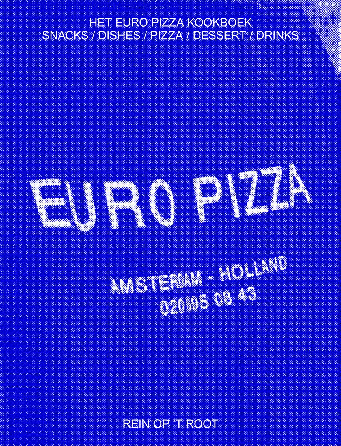 Het Euro Pizza kookboek