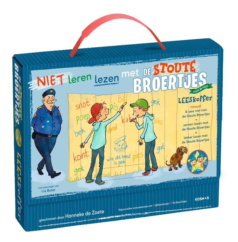 Leren lezen met de Stoute Broertjes leeskoffer