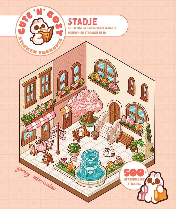 Cute 'n' Cozy Sticker Therapie: Stadje