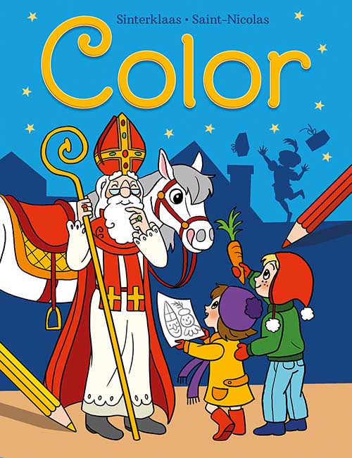Sinterklaas Color - blauw / Saint-Nicolas Color - bleu