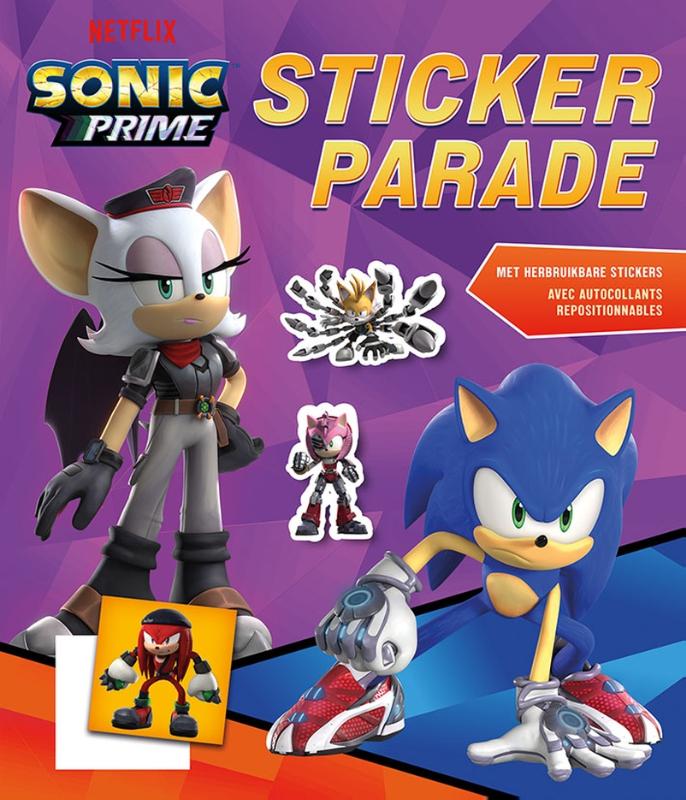 Sonic Prime Sticker Parade