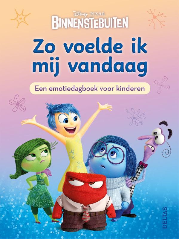 Disney Pixar Binnenstebuiten Zo voelde ik mij vandaag - Een emotiedagboek voor kinderen
