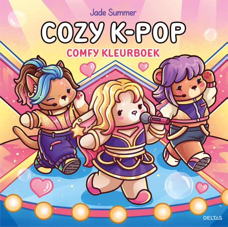 Cozy K-Pop - Comfy kleurboek Jade Summer