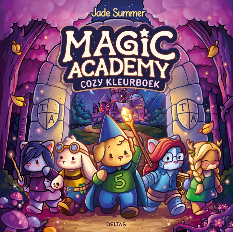 Magic Academy - Cozy kleurboek Jade Summer