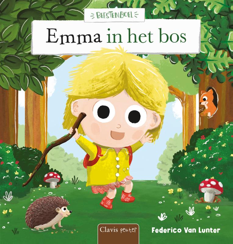 Emma in het bos
