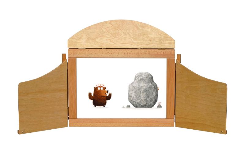 De bril van Beer kamishibai vertelplaten