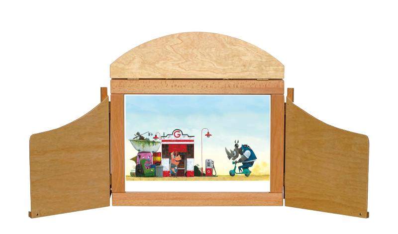 Garage Gust kamishibai vertelplaten