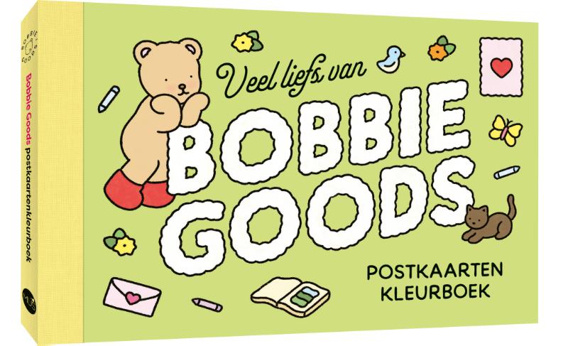 Bobbie Goods postkaartenkleurboek