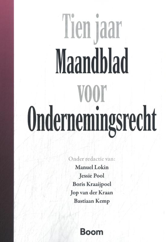Tien jaar Maandblad voor Onderneminsgrecht