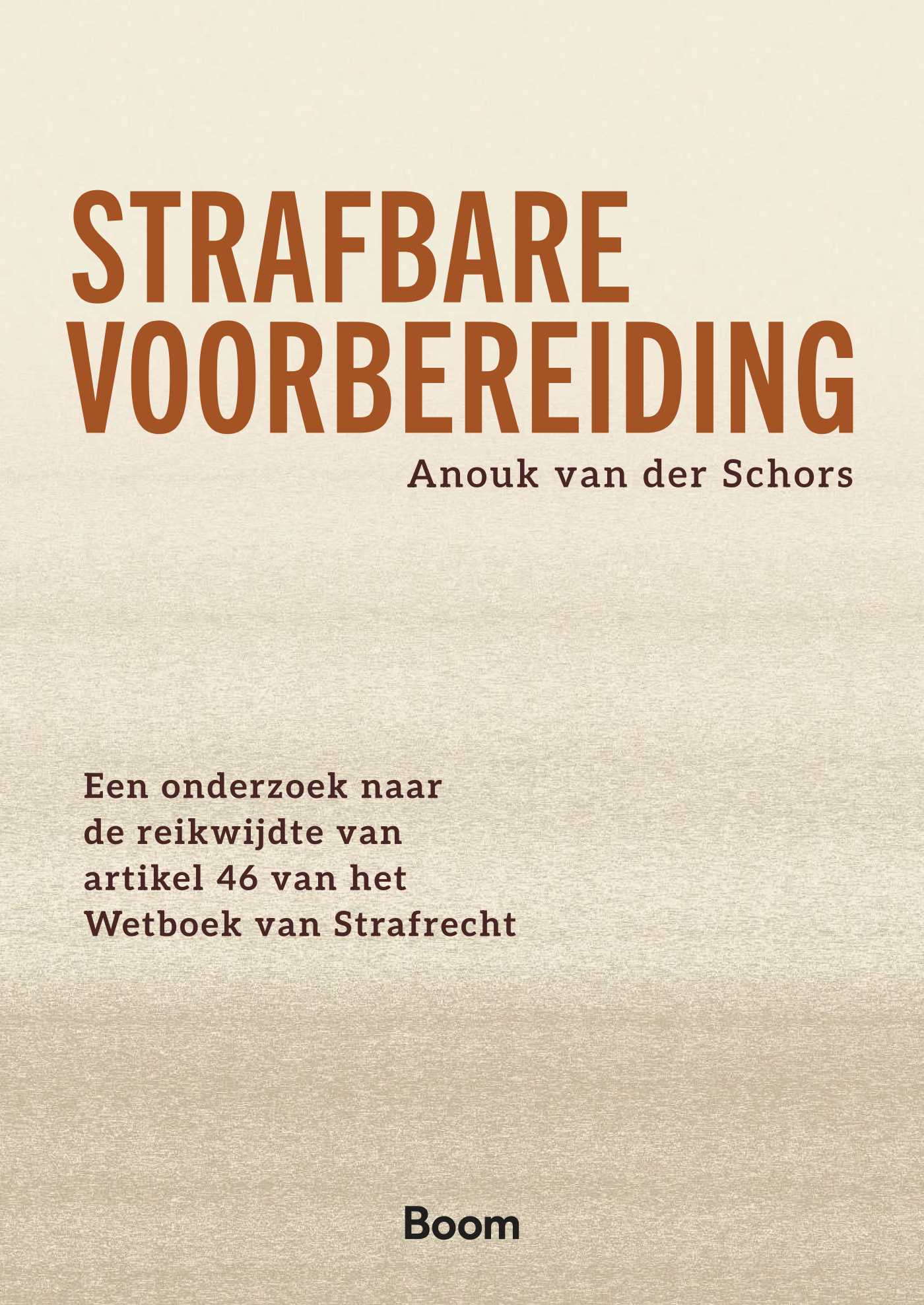 Strafbare voorbereiding