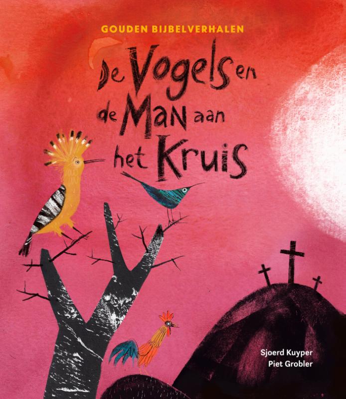 De vogels en de man aan het kruis
