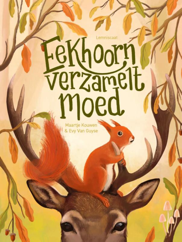 Eekhoorn verzamelt moed