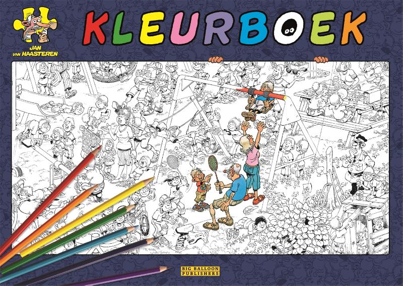 Jan van Haasteren kleurboek