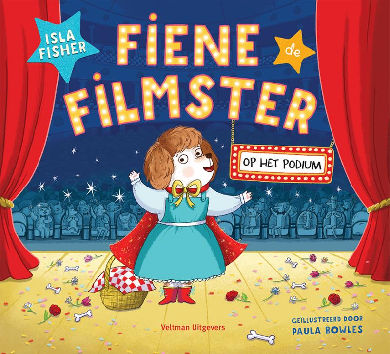 Fiene de Filmster - op het podium