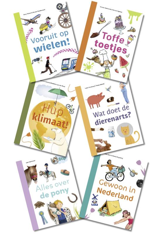 Pakket ik lees informatief AVI E4 (6 titels)