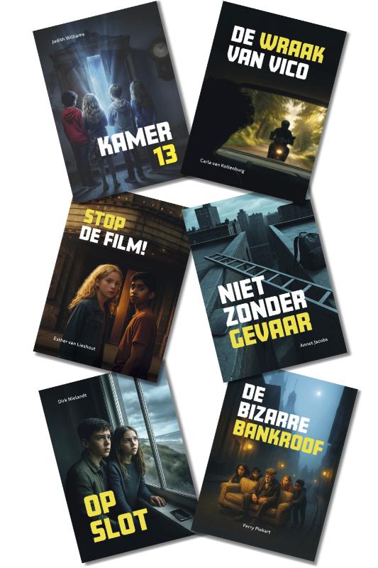 Pakket Zoeklicht spanning (6 titels)