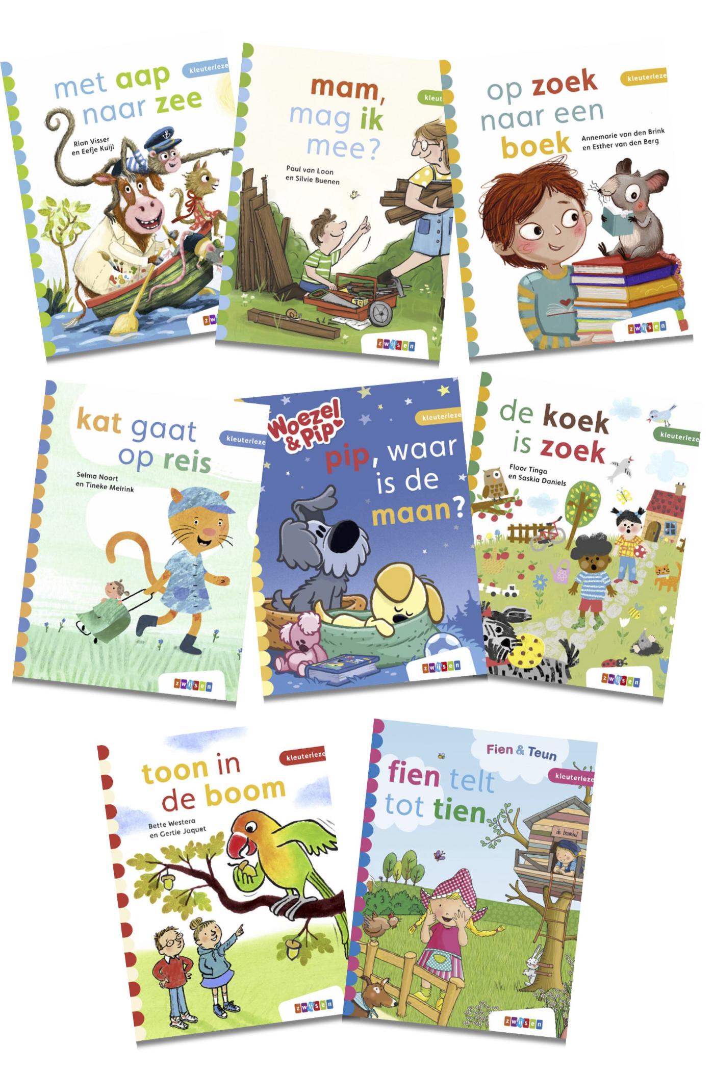 Pakket kleuterlezen (8 titels)