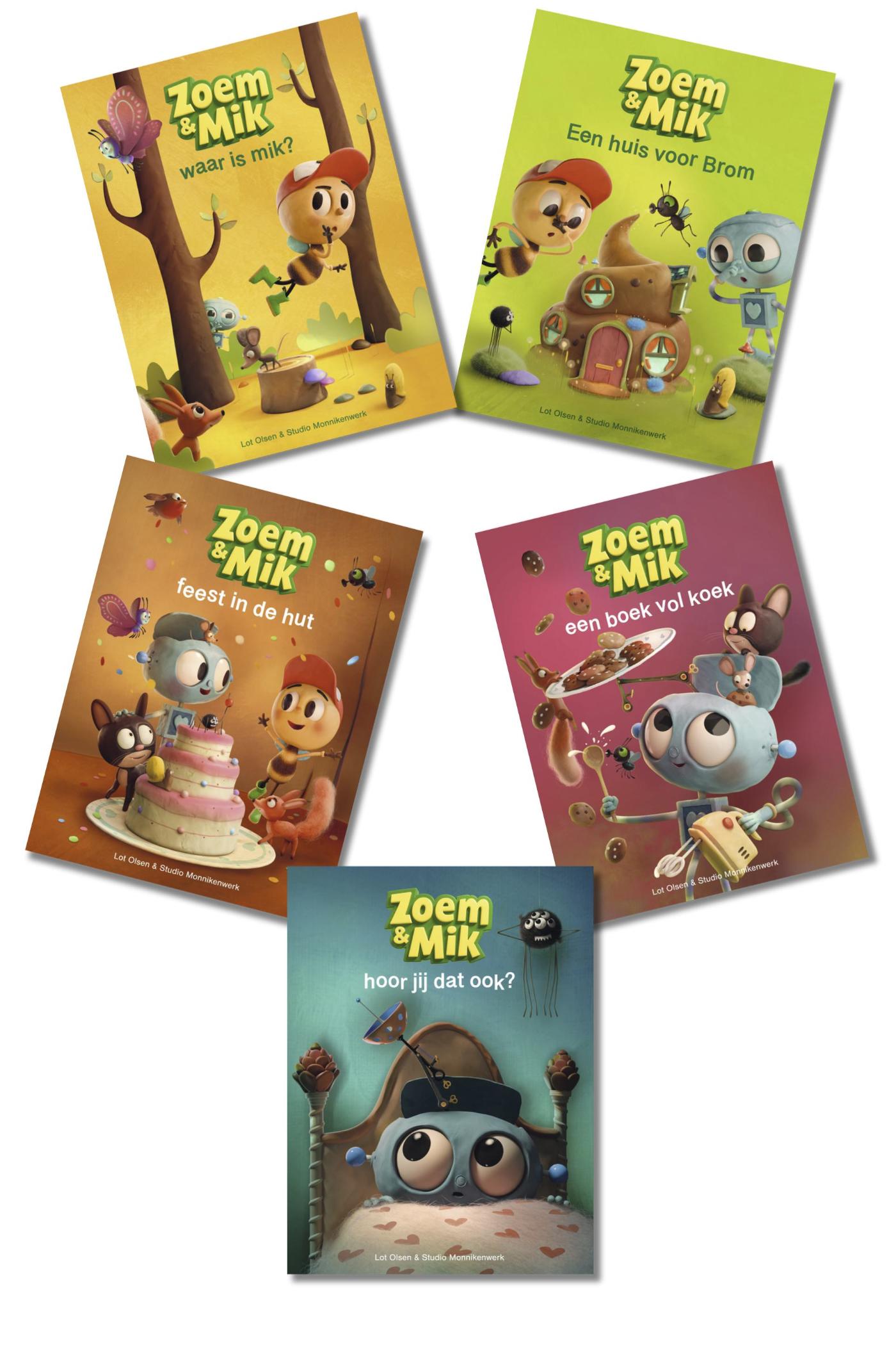 Pakket Zoem & Mik groep 3 (5 titels)