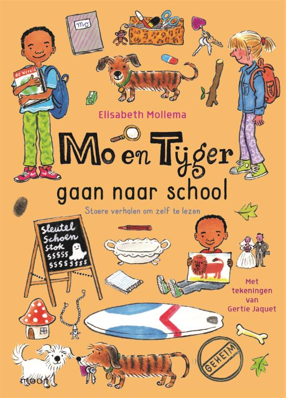 Mo en Tijger gaan naar school