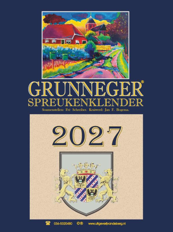 Grunneger spreukenklender 2027