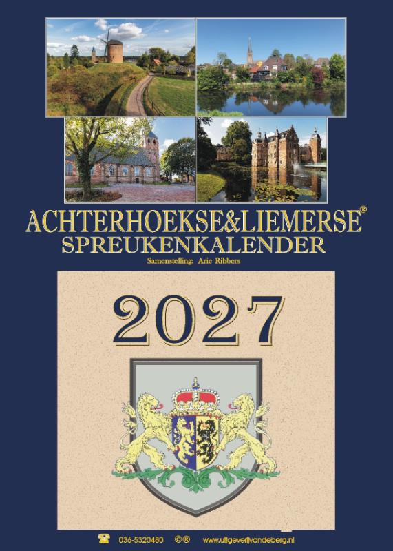 Achterhoekse & Liemerse spreukenkalender 2027